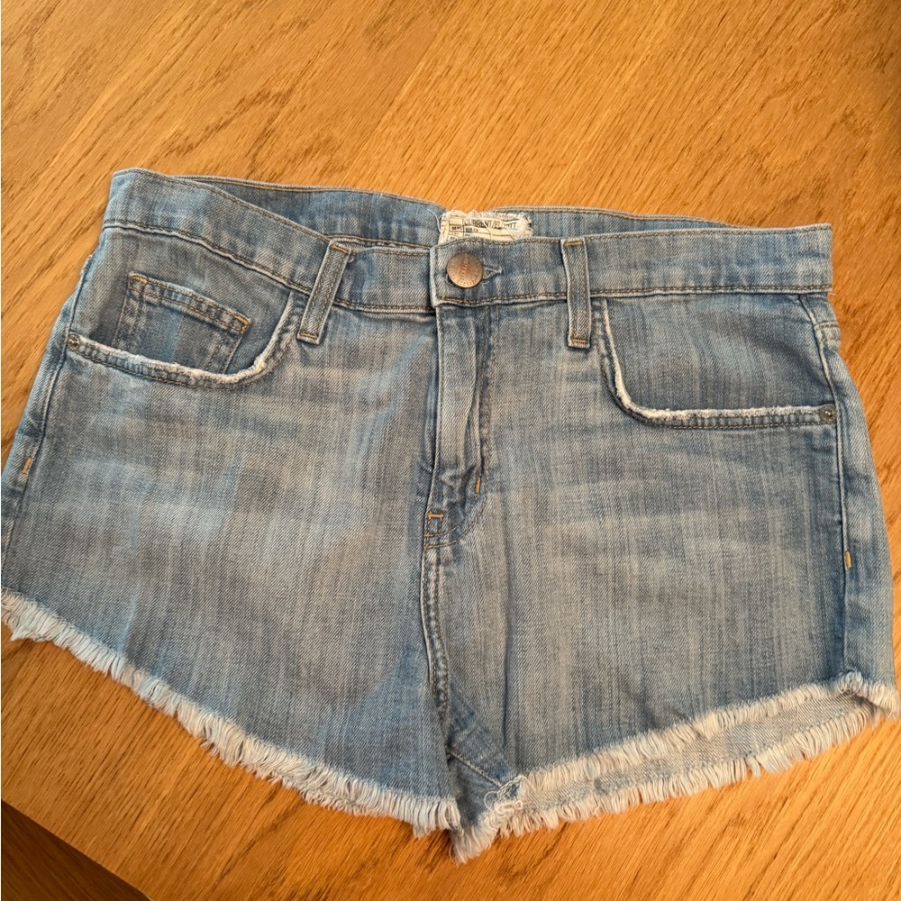 Current/Elliot Denim Frayed Hem Women Shorts
